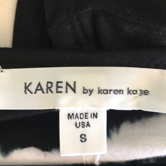 karen by karen kane tie dye tie front blouse Sz S - Picture 6 of 8